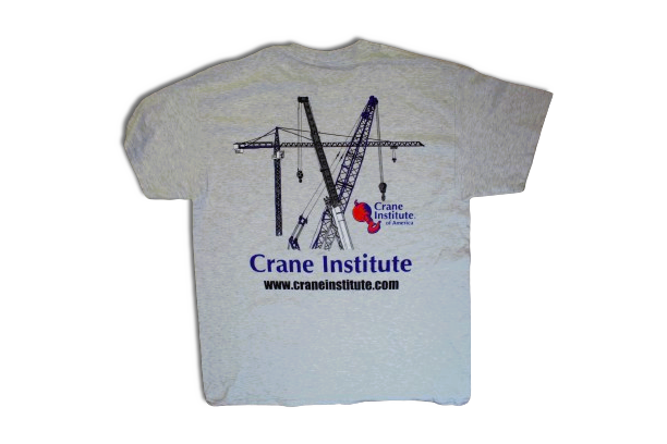 CIA Shirt with Crane Design on Back